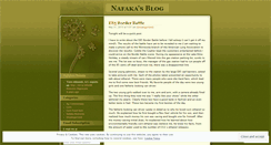 Desktop Screenshot of nafaka.wordpress.com