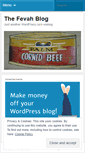 Mobile Screenshot of fevah.wordpress.com