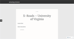 Desktop Screenshot of amusingmission.wordpress.com