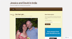 Desktop Screenshot of davidandjess.wordpress.com