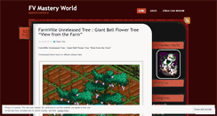 Desktop Screenshot of fvmasteryworld.wordpress.com