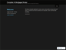 Tablet Screenshot of considerabroker.wordpress.com