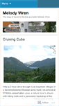 Mobile Screenshot of melodywren.wordpress.com