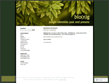 Tablet Screenshot of pidgin.wordpress.com