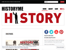 Tablet Screenshot of historyme.wordpress.com