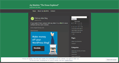 Desktop Screenshot of inspectorjay.wordpress.com