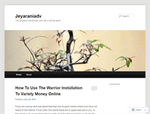 Tablet Screenshot of jeyaraniadv.wordpress.com