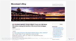 Desktop Screenshot of mooreteam.wordpress.com