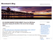 Tablet Screenshot of mooreteam.wordpress.com