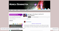 Desktop Screenshot of monicadennington.wordpress.com