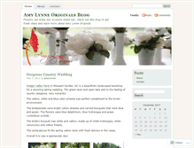 Tablet Screenshot of amylynneo.wordpress.com