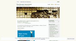 Desktop Screenshot of necessaryagitation.wordpress.com