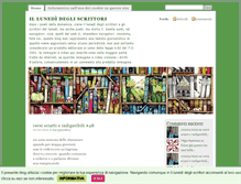 Tablet Screenshot of lunediscrittori.wordpress.com