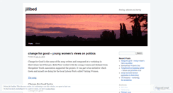 Desktop Screenshot of jillbed.wordpress.com