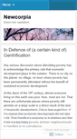 Mobile Screenshot of newcorpia.wordpress.com