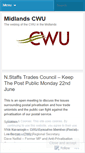 Mobile Screenshot of midlandscwu.wordpress.com