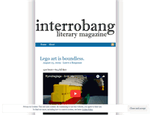 Tablet Screenshot of interrobanglitzine.wordpress.com