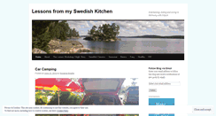 Desktop Screenshot of lessonsswedishkitchen.wordpress.com