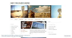 Desktop Screenshot of heyimoverhereblog.wordpress.com