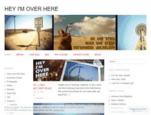 Tablet Screenshot of heyimoverhereblog.wordpress.com