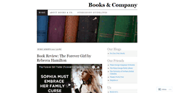Desktop Screenshot of booksandcompany.wordpress.com