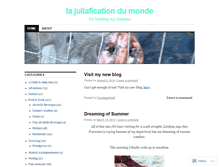 Tablet Screenshot of lajuliaficationdumonde.wordpress.com