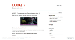 Desktop Screenshot of looq.wordpress.com