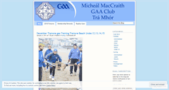 Desktop Screenshot of michealmaccraith.wordpress.com