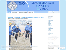 Tablet Screenshot of michealmaccraith.wordpress.com