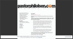 Desktop Screenshot of philolsen.wordpress.com