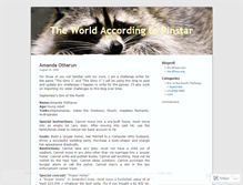 Tablet Screenshot of pinstar.wordpress.com