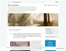 Tablet Screenshot of muchabides.wordpress.com