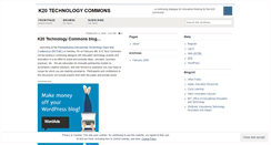 Desktop Screenshot of k20techcommons.wordpress.com