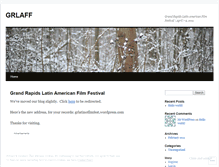 Tablet Screenshot of grlatincinemaff.wordpress.com