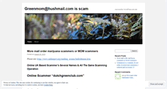 Desktop Screenshot of greenmomscam.wordpress.com