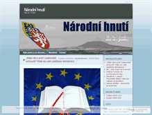 Tablet Screenshot of narodnihnuti.wordpress.com