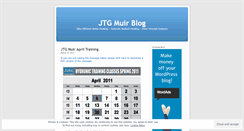 Desktop Screenshot of jtgmuir.wordpress.com