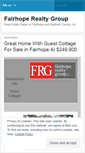 Mobile Screenshot of fairhoperealtygroup.wordpress.com