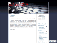Tablet Screenshot of amedeomaturo.wordpress.com