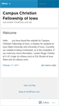 Mobile Screenshot of ccfiowa.wordpress.com