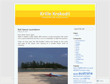 Tablet Screenshot of krillek.wordpress.com