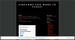 Desktop Screenshot of gunningtx.wordpress.com