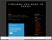 Tablet Screenshot of gunningtx.wordpress.com