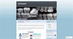 Desktop Screenshot of barnsleydentist.wordpress.com