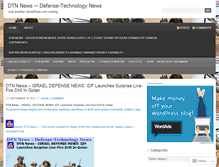 Tablet Screenshot of defensenewsupdates.wordpress.com