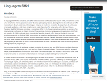 Tablet Screenshot of linguagemeiffel.wordpress.com