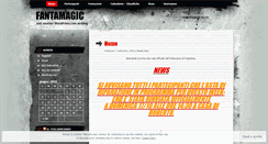 Desktop Screenshot of fantamagic.wordpress.com