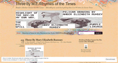 Desktop Screenshot of meinrhyme.wordpress.com
