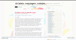 Desktop Screenshot of essaminhabeleza.wordpress.com