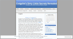 Desktop Screenshot of craigslistpostingsecrets.wordpress.com